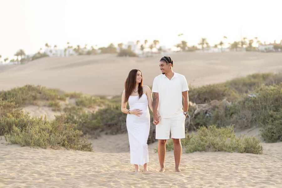 Maspalomas dunes: Vacation photoshoot - Capture your moments - What Happens at Café Mozart II
