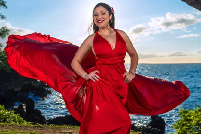 Maui Flying Dress Photoshoot Experience - Planning around weather and timing