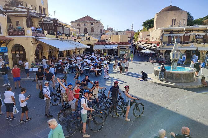 Mediaeval Rhodes E-bike Highlights Photo Tour Morning/Sunset - Through the gates of the medieval Old Town