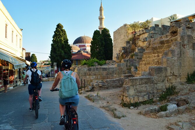 Mediaeval Rhodes E-bike Highlights Photo Tour Morning/Sunset - The climb to Monte Smith and the ancient Acropolis