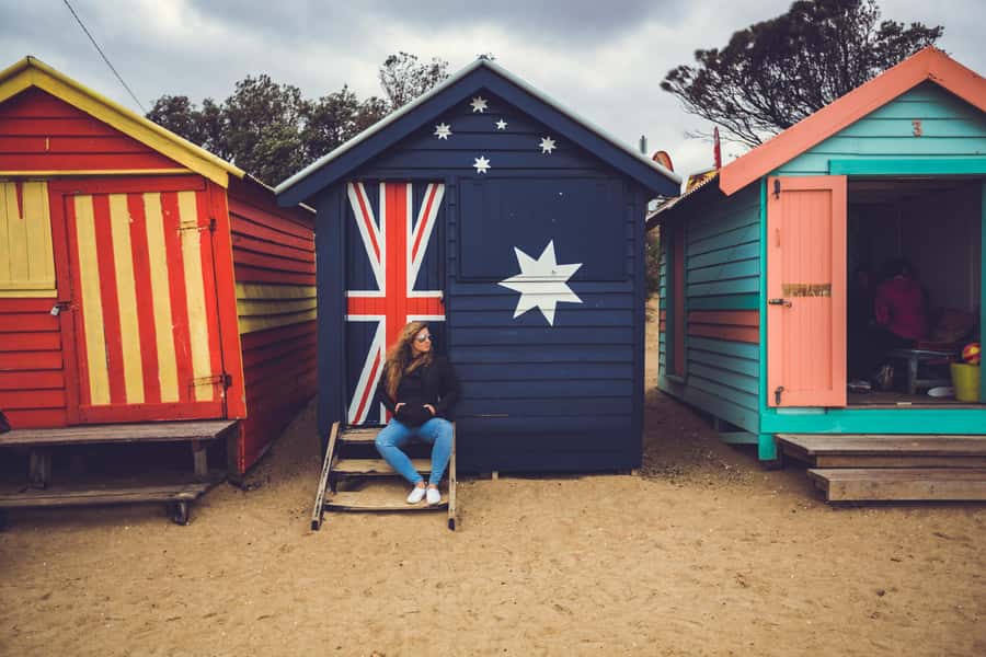 Melbourne: Brighton Beach/Bathing Boxes Photoshoot - Starting beside the colorful bathing boxes