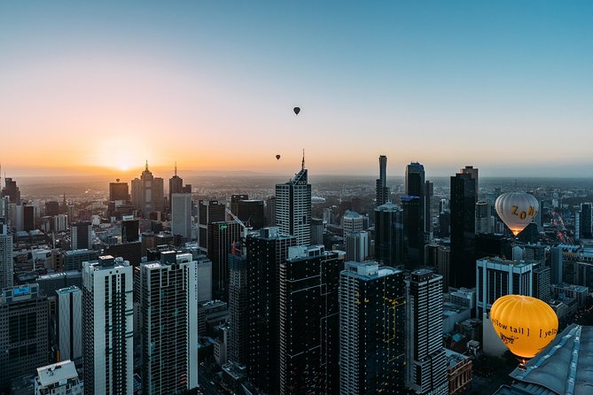Melbourne Sunrise Hot Air Balloon Ride with GoPro Photos - What the one-hour flight feels like
