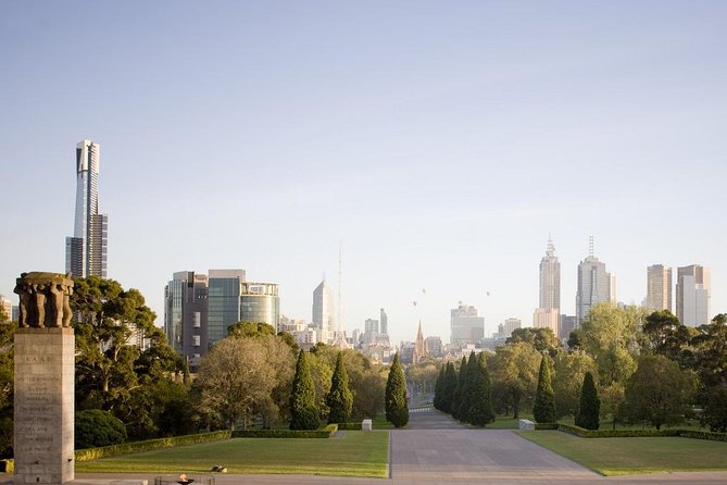 Melbourne Sunrise Hot Air Balloon Ride with GoPro Photos - Reading Melbourne from the basket
