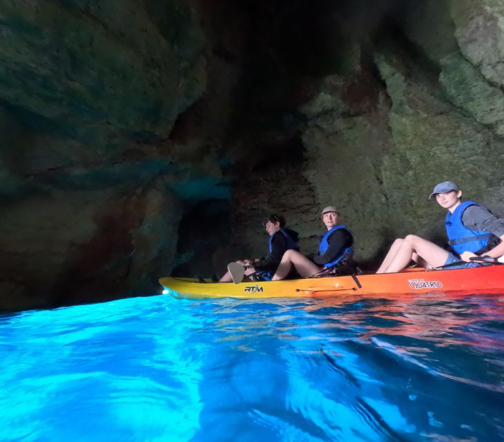 MENORCA: Kayak cave route + photo session. - Paddling from Cala en Porter to Menorca’s caves