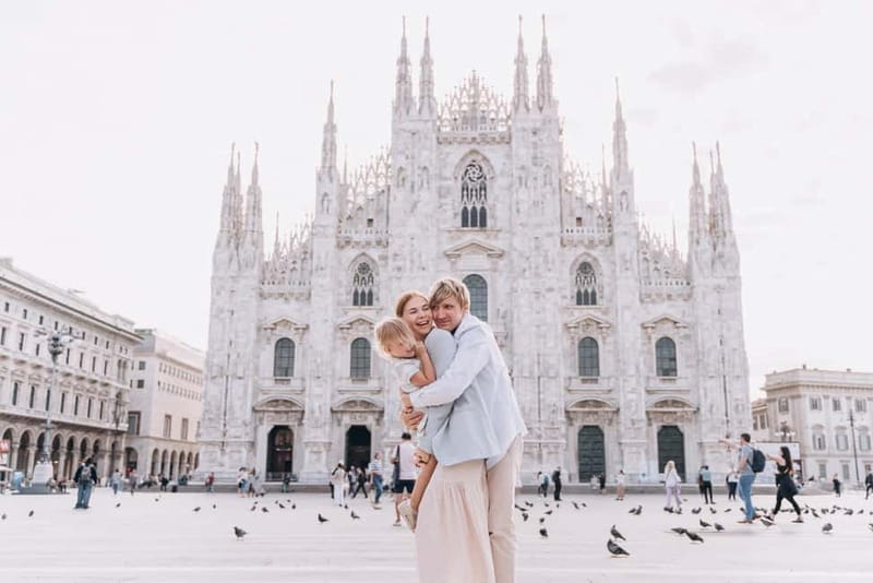 Milan: Photoshoot at the Cathedral - The 90-minute super premium session
