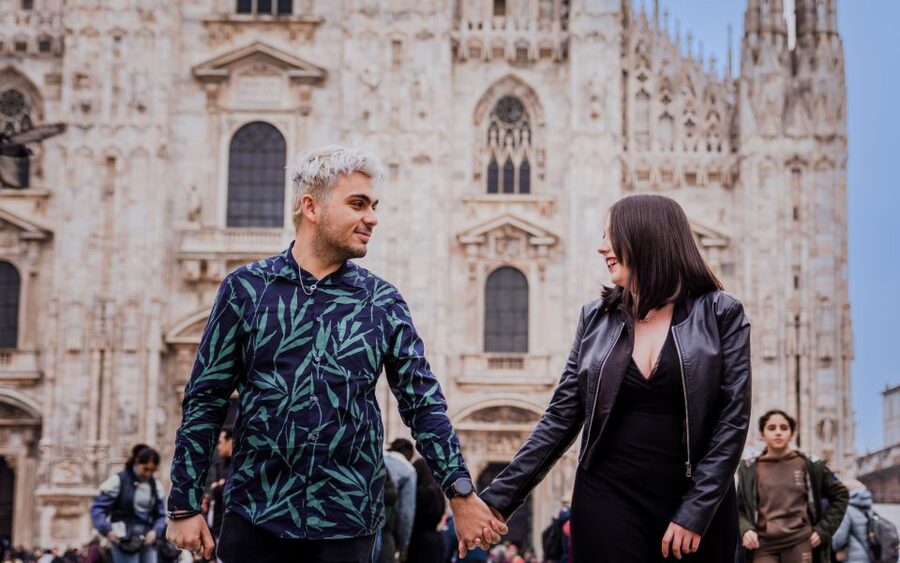 Milan: Private Professional Photoshoot at the Duomo - A polished memory in front of Milan’s Duomo