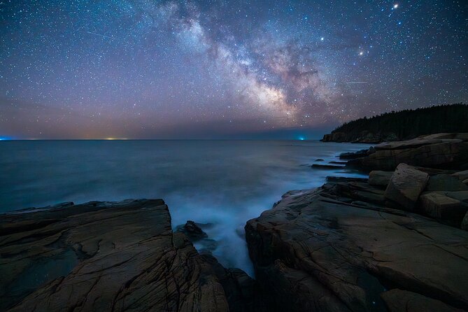 Milky Way Photography Workshop in Acadia National Park - Otter Cliff: the coastal story