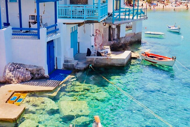 Milos Instagram Tour - Fyropotamos: calm water and a small fishing village