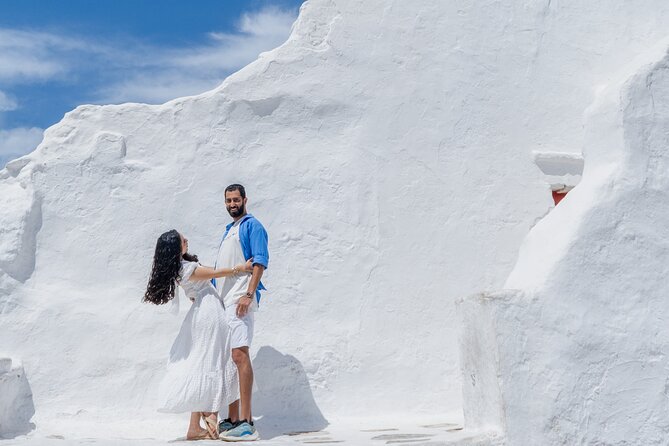Mykonos Private Photoshoot - Little Venice and the Aegean views
