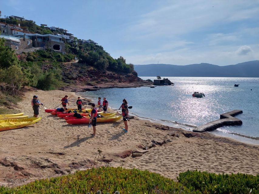 Mykonos: Secluded Bays Sea Kayaking Tour with GoPro Photos - A quieter side of Mykonos from Panormos Beach