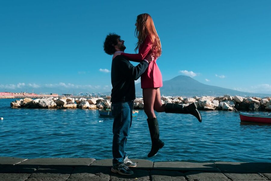 Naples: Private Photoshoot Plebiscito and Vesuvio View - Piazza del Plebiscito and the Vesuvio view