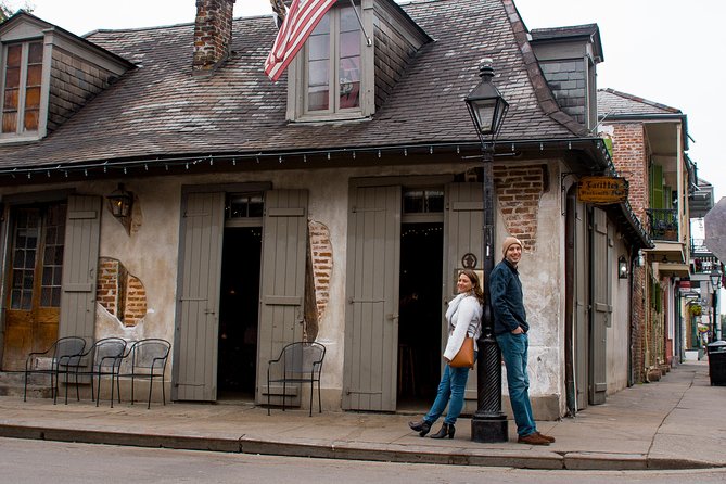 New Orleans French Quarter Photo Shoot - Lafitte’s Blacksmith Shop Bar and the old Quarter mood