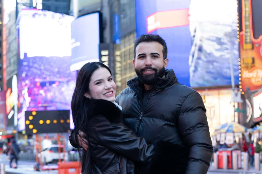 New York City: Photoshoot - Times Square - Times Square: the main New York backdrop