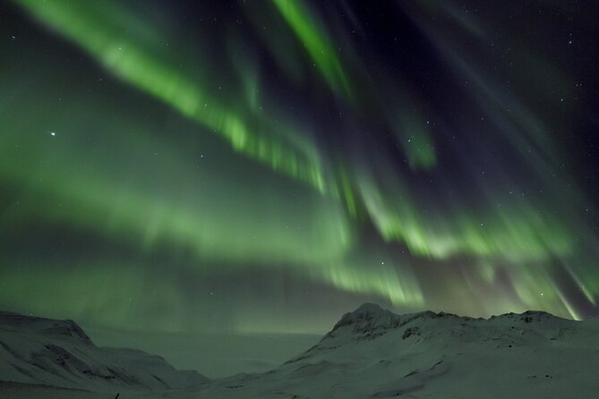 Northern Lights Photography from Akureyri - Leaving Akureyri at 9 pm