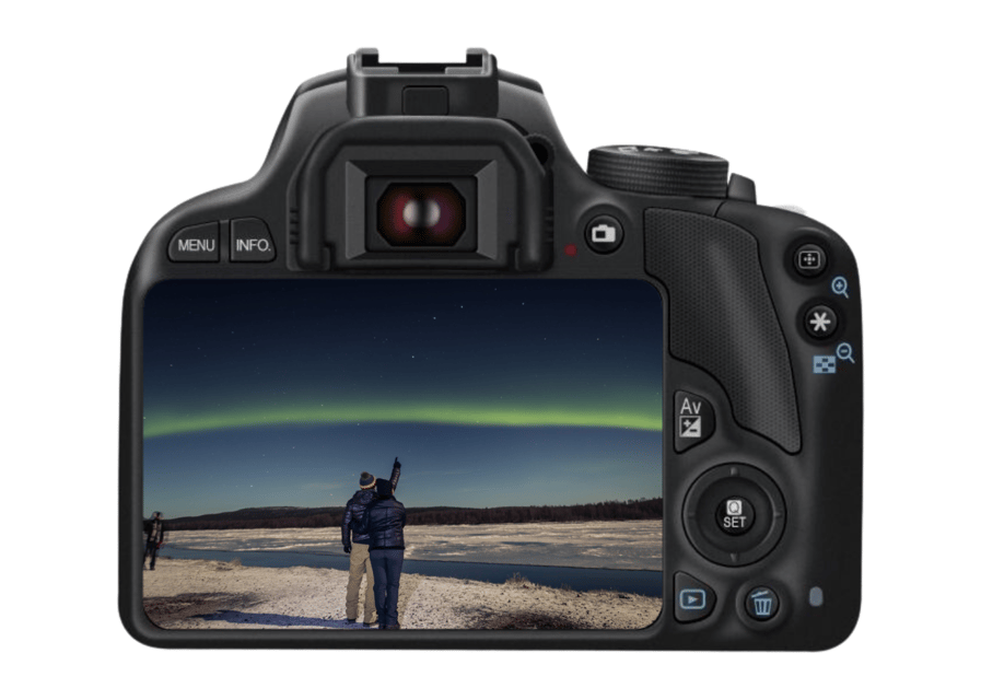 Northern Lights photography tour with BBQ - At the secret stop: fire, food, and waiting