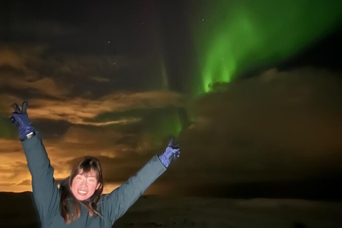 Northern Lights Private Guided Tour With Professional Photos - Professional photographs without carrying the camera work