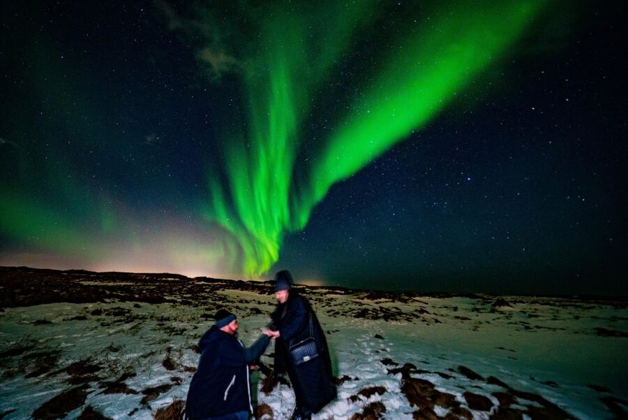 Northern Lights Tour From Reykjavik with Photography - The first secret stop, about one hour outdoors