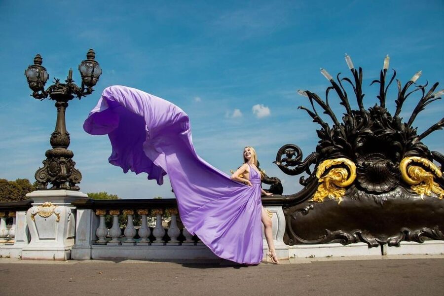 Paris: Eiffel Tower Glamor Photoshoot with Dress Options - What you actually receive afterward