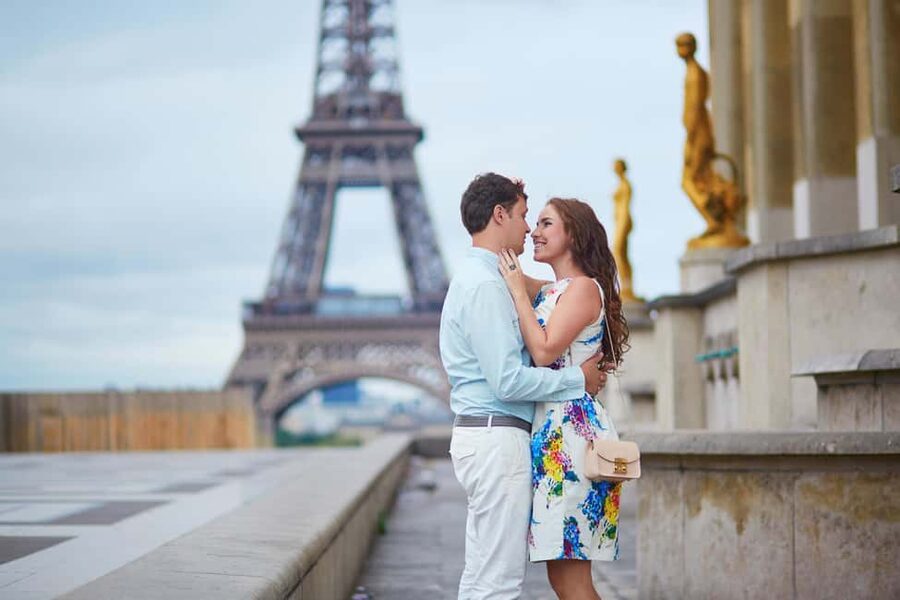 Paris: Photoshoot at The Big Three - Starting outside Cartier on the Champs-Élysées