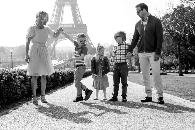 Paris Private Photoshoot Experience - The value of $362.04 for up to five people