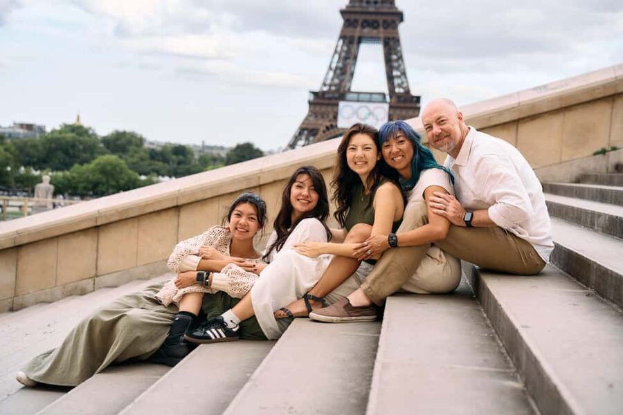 Paris: Professional Photoshoot by the Eiffel Tower - Trocadéro Gardens and the classic tower portrait