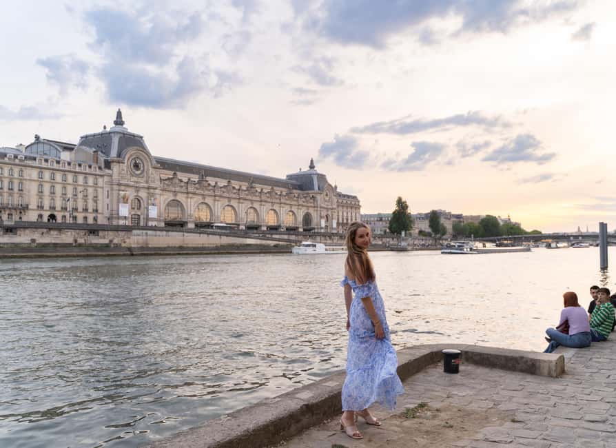 Paris:sunset photoshoot in ❤️️ of Paris- Louvre Orsay Eiffel - Who will get the most from this photoshoot?