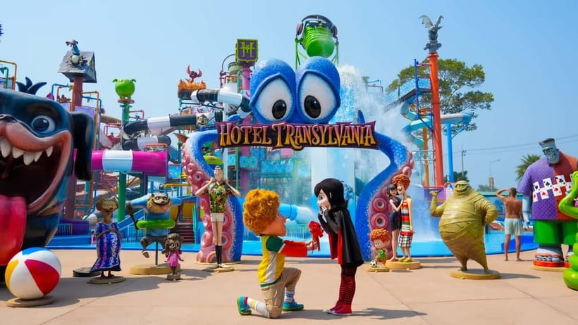 Pattaya: Columbia Pictures Aquaverse Entry Ticket - Picking Your First Movie Zone