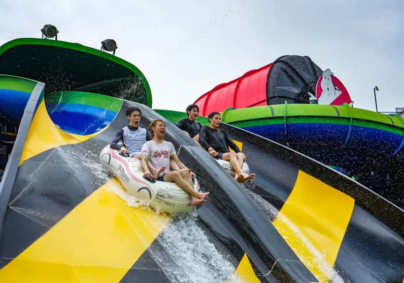 Pattaya: Columbia Pictures Aquaverse Entry Ticket - Dry-Time Activities: Go-Karts and Mini-Golf