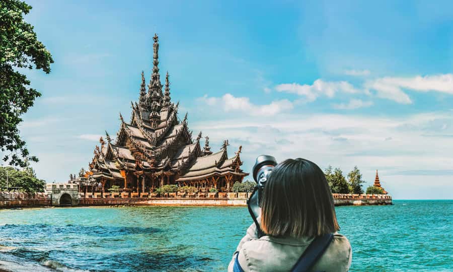 Pattaya: Full-Day Instagram City Tour - The Sanctuary of Truth rewards a slow look