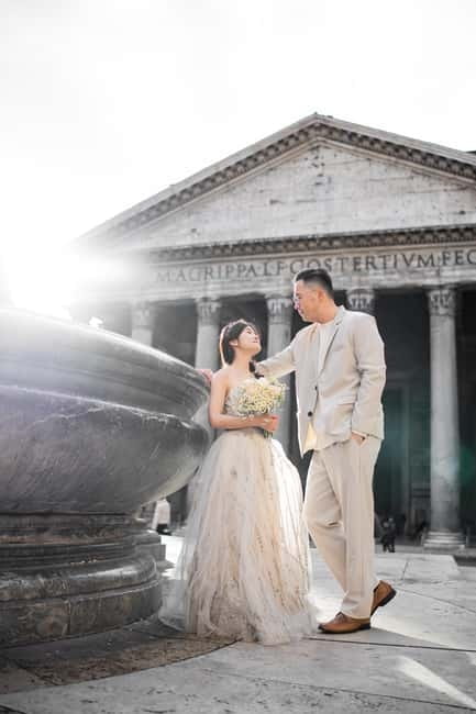 Photo Shoot in Rome with Vespa And Vintage Fiat 500 Options - The Colosseum in Three Different Frames