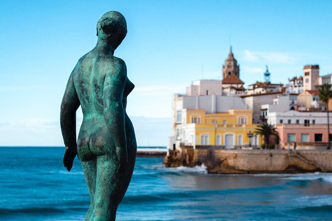 Photo Walking Tour Sitges Experience Beaches and Town - Photographing beach life at Sant Sebastian