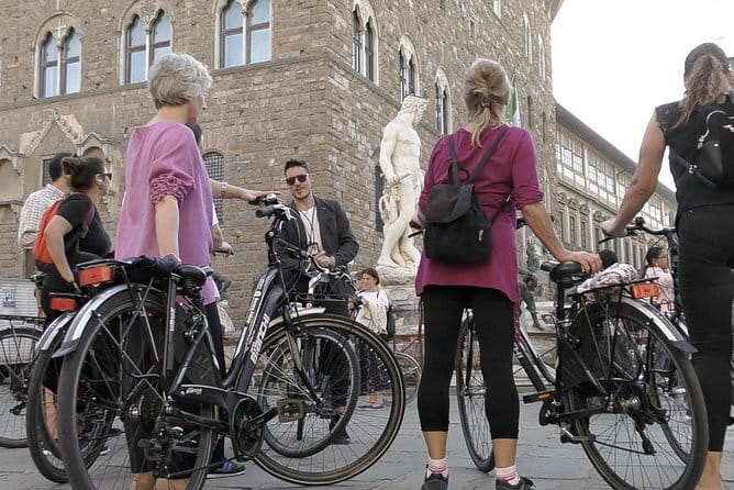 Photography Bike Tour of Florence - Santa Croce and the city’s marble details
