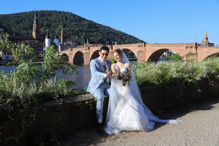 Photoshoot in beautiful Heidelberg - Communication, languages, and comfort