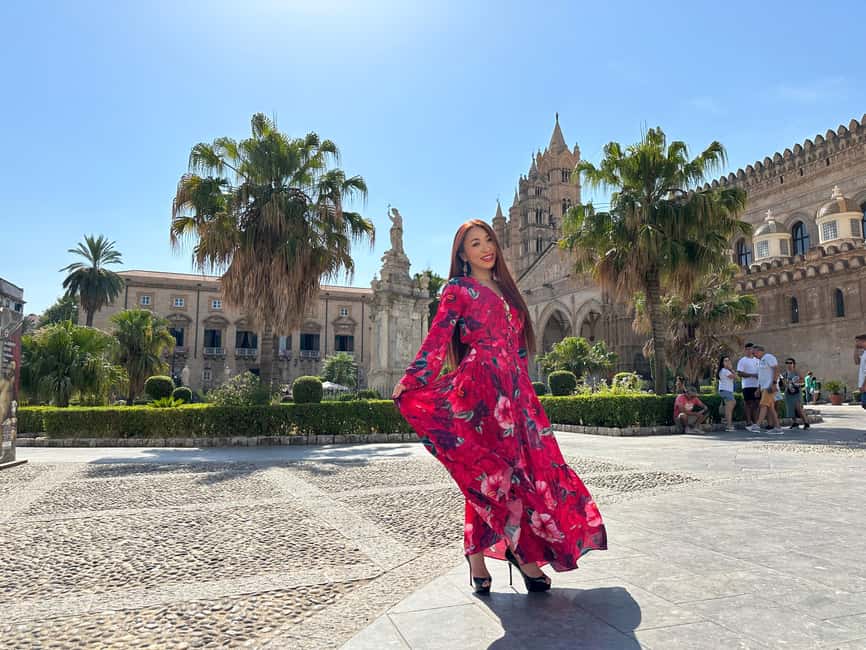 PHOTOSHOOT IN PALERMO - Villa Bonanno for a change of pace
