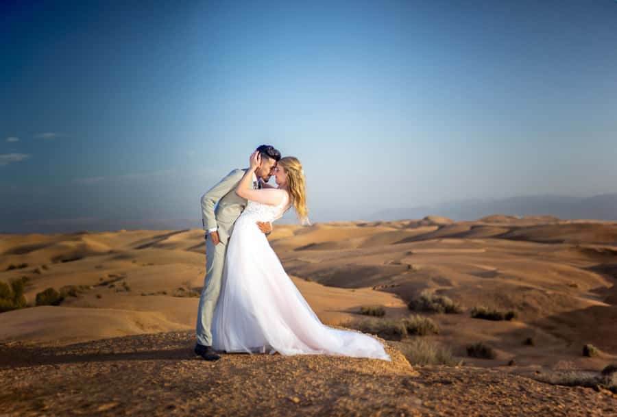 Photoshoot with Moroccan Traditional outfit in Agafay Desert - Choosing the right Agafay photo locations