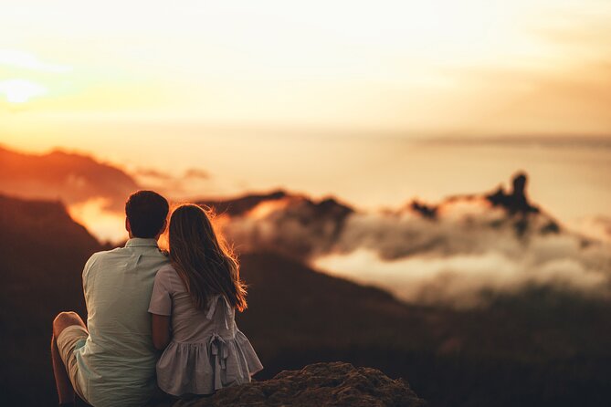 Photoshooting at Roque Nublo, Tejeda - What the private format means for you