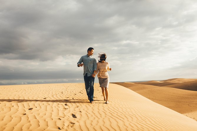 Photoshooting in the Maspalomas Dunes - A private experience with limits worth knowing