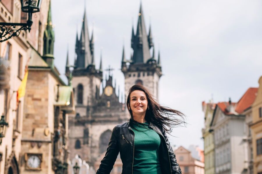 Prague: Professional Photoshoot in the Old Town - Meeting outside the Hard Rock Cafe