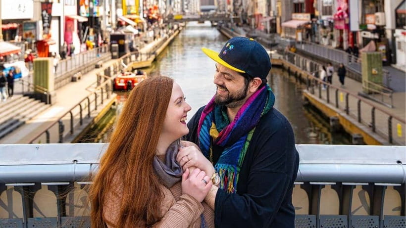 Private Daytime Photoshoot Experience in Osaka (Dotombori) - Walking Dotonbori’s famous street