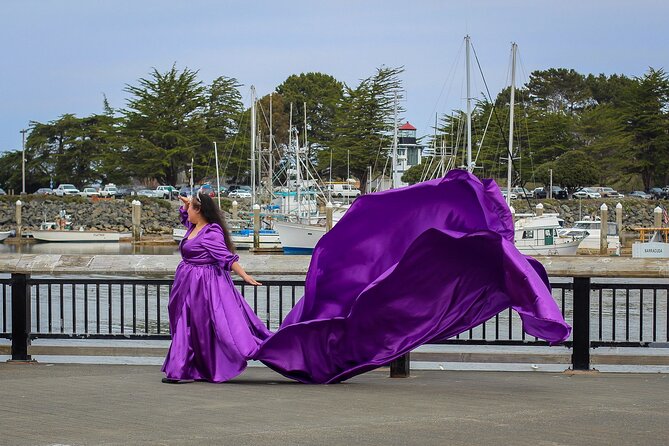 Private Flying Dress Photography Experience with Rental Included - Starting at Old Town Eureka and the boardwalk