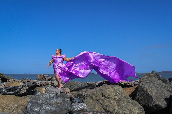 Private Flying Dress Photography Experience with Rental Included - Choosing between Sequoia Park and Samoa Dunes