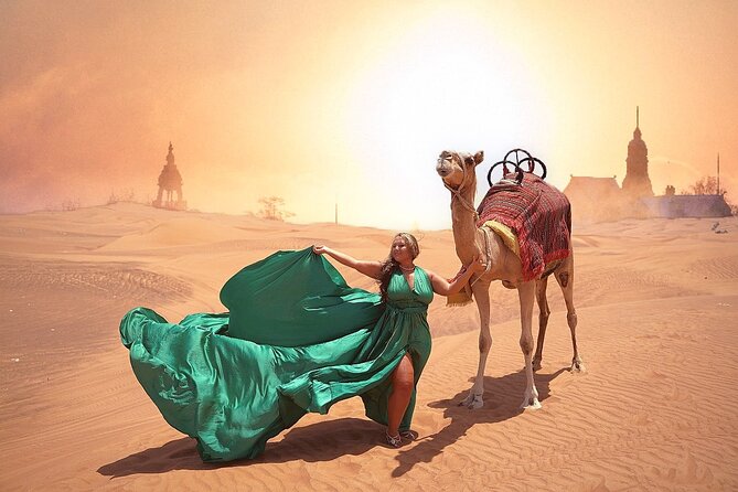 Private Flying Dress Photography in Dubai with Private Transfers - What this Dubai photo experience really offers