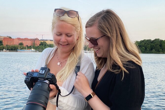 Private Golden Hour Photo Walk in Stockholm - Finding better angles along the waterfront