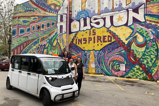 Private Houston Mural Instagram Tour by Cart - Starting at 800 Preston Street