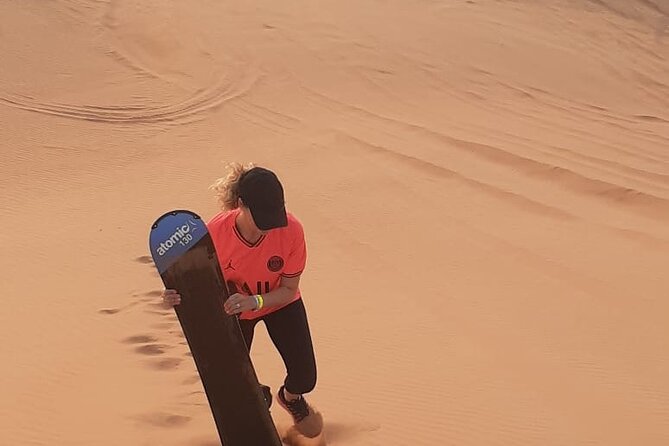 Private Morning Desert Safari with Camel Ride Falcon Photos - The 20-minute camel ride