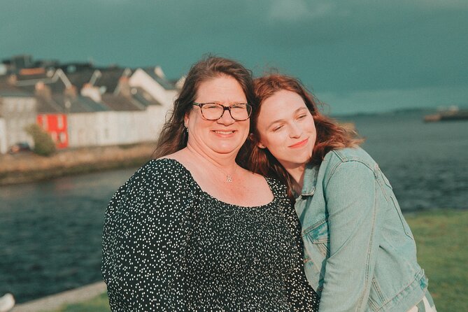 Private Photo Session in Galway Ireland - The Latin Quarter: Galway character between the posed shots