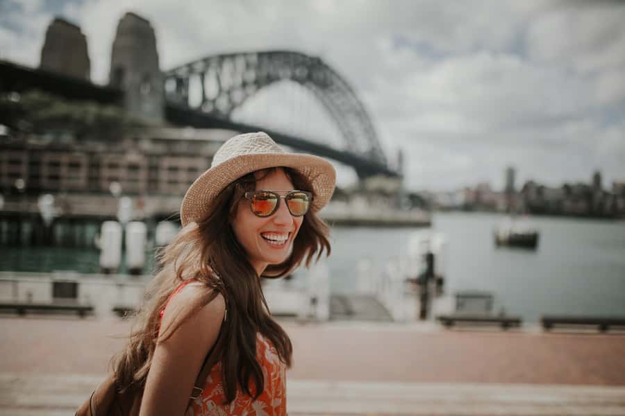 Private photo tour at Sydney’s most iconic locations - Finding the right angle around The Rocks