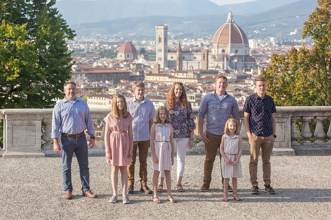 Private Photographer in Florence - The Duomo supplies an instantly recognizable backdrop