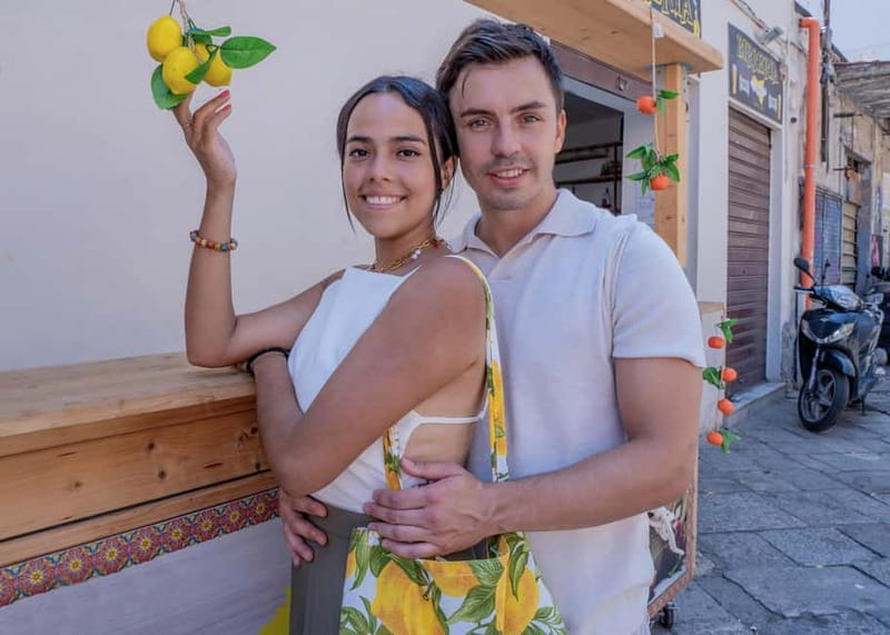 Private Photographer Shooting + Sightseeing & Tasting Tour - A local bar, coffee, and one Sicilian bite
