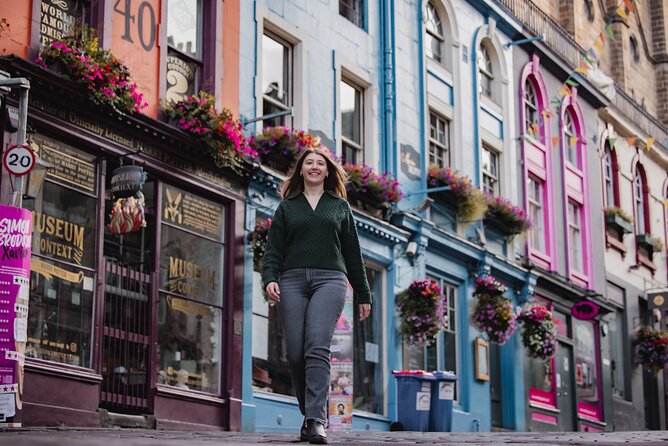 Private Photoshoot in Edinburgh with a Professional Photographer - Dean Village and quieter Edinburgh scenery
